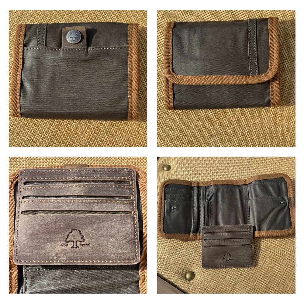 TSD Urban Light Coated Canvas Wallet